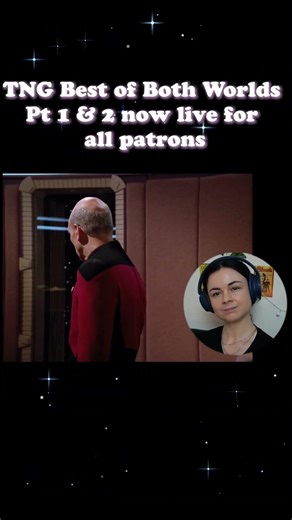 Watching #TNG 'The Best of Both Worlds' to prep for #DS9 ! #StarTrek