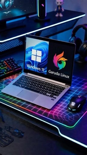 Установка SSD и DUAL BOOT | Windows 11 & Garuda Linux #компьютер #ноутбук #windows11 #linux #garuda