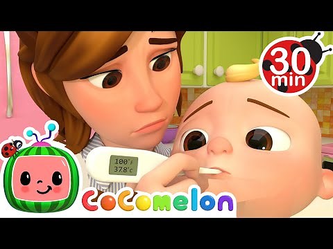 Sick Song - CoComelon | Kids Cartoons & Nursery Rhymes | Moonbug Kids