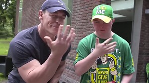 John Cena surprises fan with Down syndrome who fled Ukraine