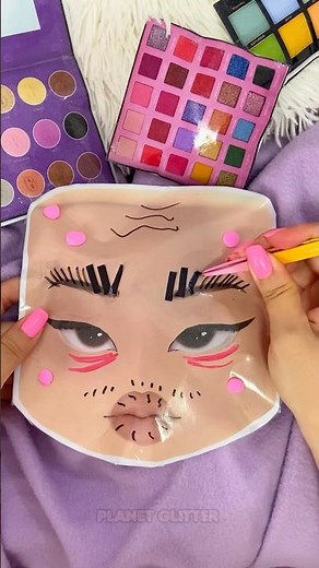 🩷 Paper DIY 🩷 Roblox Baddie ASMR Skincare Makeup Blind Bag Paper craft Glow Up