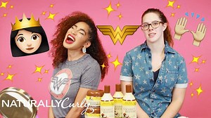 85K views · 244 reactions | Nikki and Grace are back to tag-team review the cinematic extravaganza that is Wonder Woman! Have you watched it? What did you think? Thanks for the products, Nature's Protein Coconut Restore! | NaturallyCurly.com | Facebook