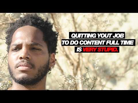 IQUIT MY JOB TO DO CONTENT FULL TIME AND I REGRET IT.