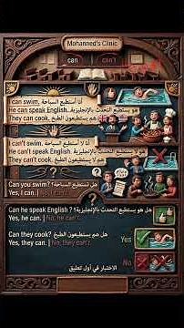can & can't explanation #mohanneds_clinic #learn_English_easily