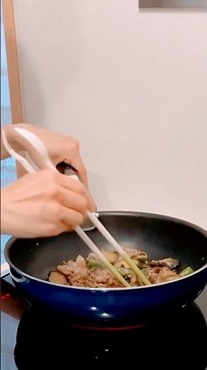 15 minute JAPANESE Miso Pork and Eggplant Stir-Fry RECIPE #shorts