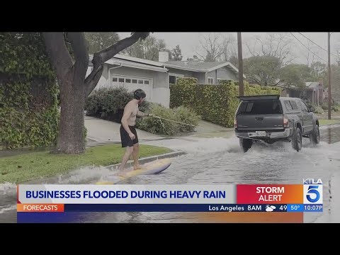 KTLA 5 News 10 p.m. Team Storm Coverage - Monday, Feb. 16, 2026