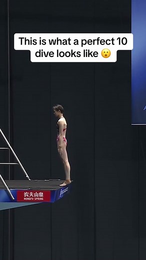 Quan Hongchan Perfect 10 Dive Earns Silver Medal | World Aquatics Championships