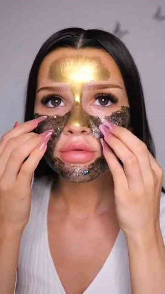 ASMR Skincare and Beauty Peel- Off Mask Facial