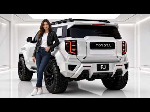 2026–27 Toyota FJ Cruiser REVEALED! 🔥 The Ultimate Off-Road Beast