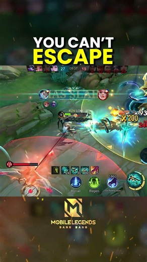 You can't escape 😏 #mobilelegends #mlbb