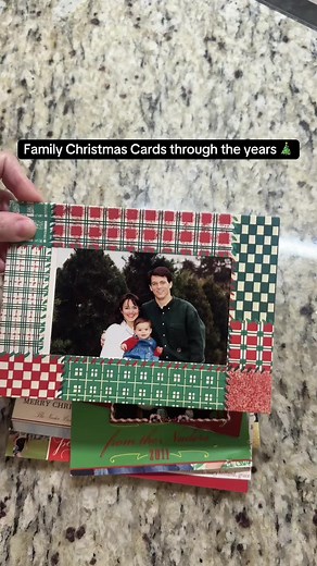 Family Christmas Card Memories Over the Years