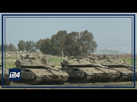 IDF shows off new Merkava tanks in military drill on northern border