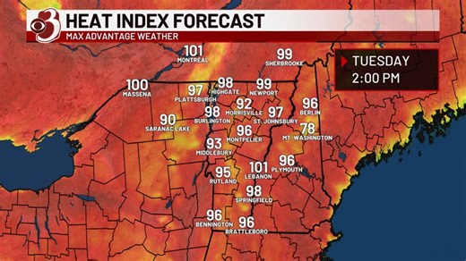 Heat wave on the way! Dangerously hot & humid over the next few days. | WCAX Weather Team