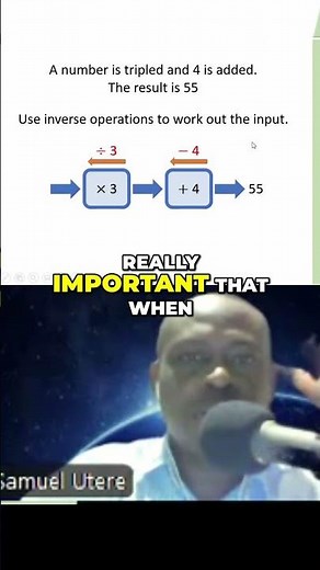 Follow Order of Operations in Word Problems #shorts