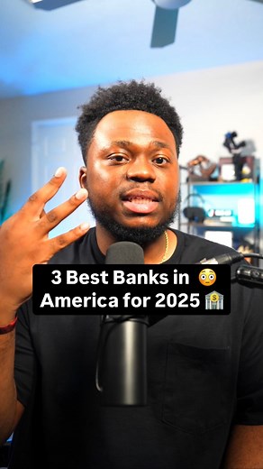 Comment ‘BANK’ below or click the link in my bio to checkout these 3 HYSAs 📈 Tired of banks that barely grow your savings? Some of the biggest bank names have been hit with fines and exposed for shady fees! These 3 banks in this video aren’t perfect, but they offer high-yield savings accounts that actually help your money grow 💰 So here are the 3 Best Banks In America for 2025 😳🏦 #bank #banking #personalfinance #finance #money | Garner Ted