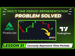 Correctly Represent Multi timeframes in Pinescript | Lesson 51 | Pinescript Course