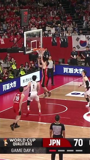 Japan play the game the right way 🇯🇵 #FIBAWC
