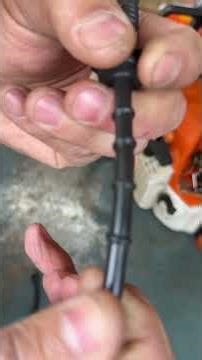 Check the fuel and oil hoses of your chainsaw 🚨 Detect problems early