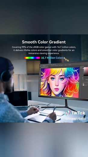 TITAN ARMY P24H2P: Gaming Monitor with 100Hz Refresh