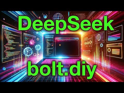 Create a Professional Website with Deepseek and Bolt.DIY | Ultimate Tutorial