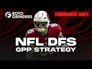 NFL DFS Expert Tournament Strategy for Week 13 on DraftKings & FanDuel