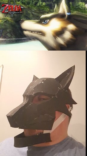 🛡️✨ New Cosplan Reveal! ✨🛡️ I’m bringing Wolf Link from Zelda: Twilight Princess to life — with a twist! 🐺🧝‍♂️ This cosplay will be a Gijinka-style fusion of Link’s human and wolf forms, combining the best of both worlds 💚🐾 The mask is a modified version of @kamuicosplay’s wolf mask — I’ve added a moveable jaw using elastic so it moves with my mouth for extra character and realism! 🎭 Next up: creating the pattern and adding the fur! 🧵 This build will be a slow burn, but I’m so excited to