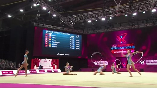 Mondiali ginnastica ritmica, le Farfalle conquistano un oro e un argento