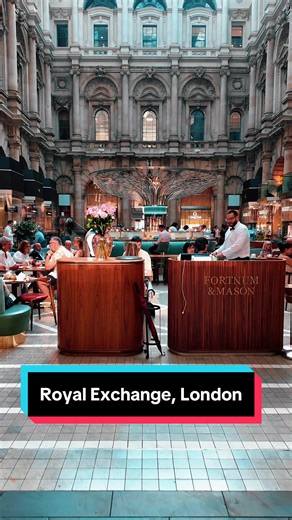 Visiting the Royal Exchange in London