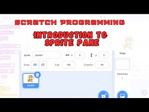 04. Sprite Pane || Properties of sprite || scratch Tutorial