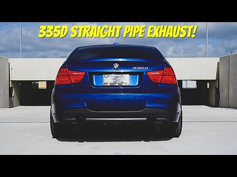 335d Straight Pipe Exhaust