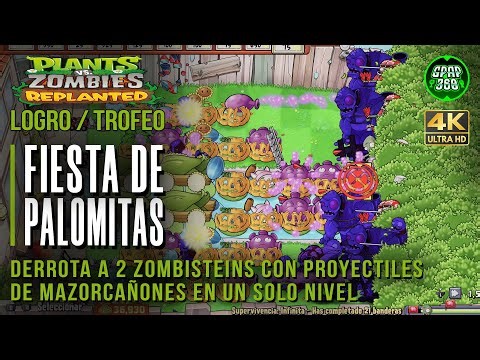Plants vs Zombies Replanted | Logro / Trofeo: Fiesta de palomitas (Zombisteins con Mazorcañones)