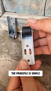 Sagging door driving you crazy? 😡 Attach this roller, lift, DONE! Save money, save your sanity. | Cozy Hoome