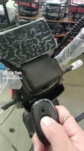 Electric bike remote anti-theft key