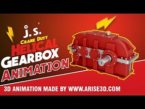 Industrial Helical Gearbox for Cranes Duty | High Torque, Low Maintenance – J S Gears
