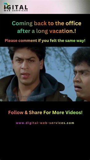 Coming back to the office after a long vacation be like… 😩💻 #OfficeMemes #OfficeLeave #LeaveMode