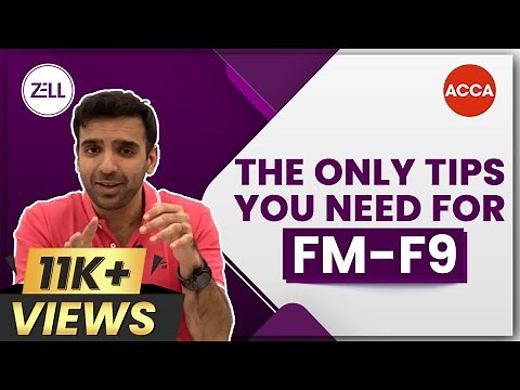 #3 tips in 4 minutes for ACCA Financial Management Paper | Exam tips and tricks for FM