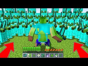 MUTANT ZOMBIE VS 1000000 ZOMBIE IN MINECRAFT! ZOMBIE LIFE 1 MINECRAFT