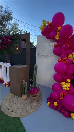 50 & Fabulous! ✨ Incredible setup by Marcia Designs #50thbirthday