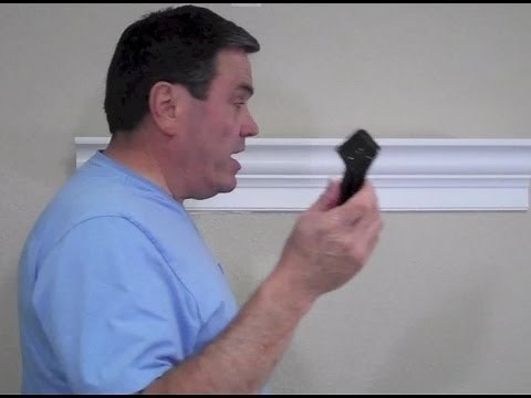 Install foam crown moldings on a wall surface by Creative Crown.