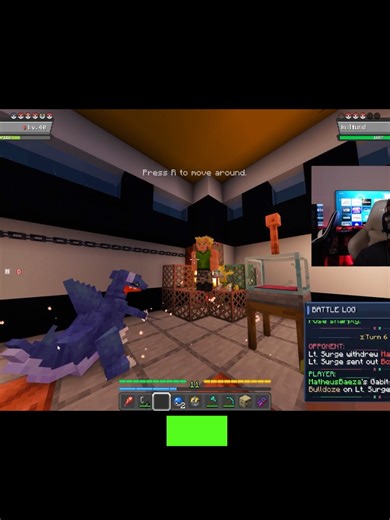 baeza no melhor mod de pokemon parte 16 #minecraft #cobblemon #pixelmon #matheusbaeza #fyp