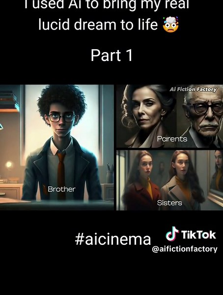 I used Ai to bring my real lucid dream to life 🤯🔥 #aifilmmaking #storytelling #aicommunity #aifilm #aifilms #aistory #aistory #aigeneratedvideos #midjourneyai #aicinema