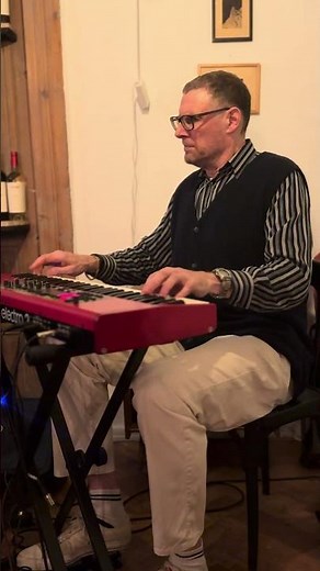 Samba groove continues 🎹 organ improvisation #jazz #samba #jazzorgan #jazzguitar