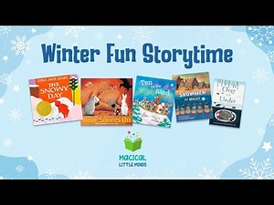 Winter Fun Storytime for Kids ❄️📚 | 5 Cozy Snow Books in One Video!