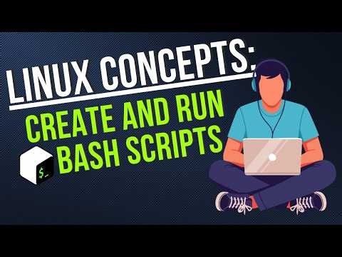 Create and run your own bash scripts