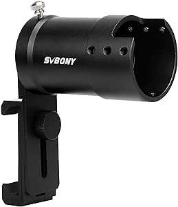 SVBONY Rifle Scope Smartphone Mount Cell Phone Mounting System Record the Hunt Via the Phone for Shoot Scope