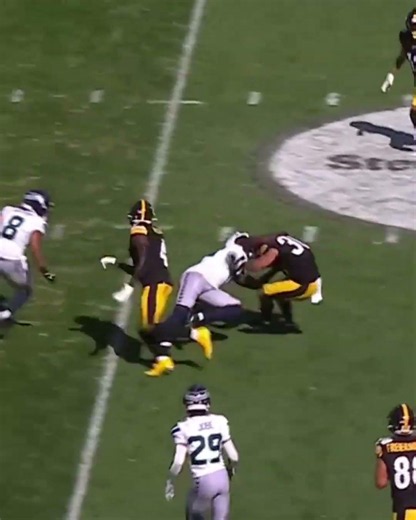 NFL Top Plays (pt 171): Jaylen Warren 65 Yards vs Seahawks #steelers #nfl #highlights #topplays
