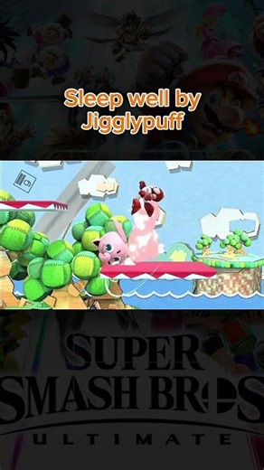 Sleeping in front of Jigglypuff #supersmashbrosultimate #gaming #gamingshorts
