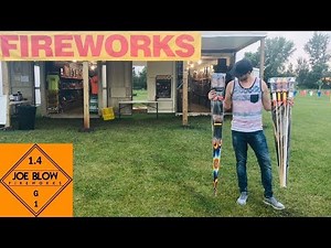 A “Small” Firework Store with HUGE Rockets!