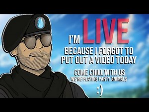 Rare RubixRaptor Livestream VOD. We Played Some Party Animals :)