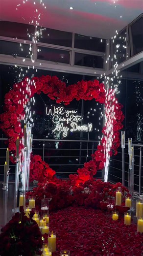 Proposal decoration by Takemi #takemedecor #proposal #decoration #reels #viral